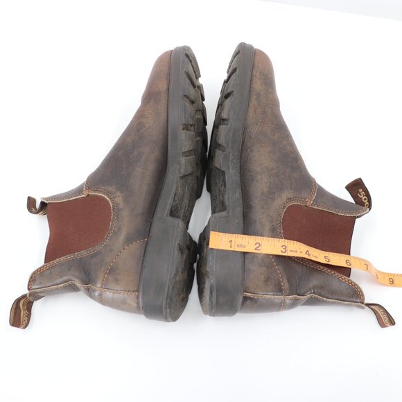 Blundstone Classic 585 Rustic Brown Leather Mens Size US 9 / UK 8 Chukka Boots main image 10